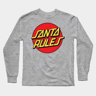 Santa Rules Long Sleeve T-Shirt